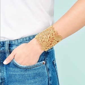 Stella & Dot lace cuff